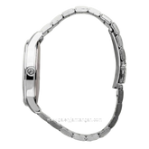 CHRIST VERRA TIMELESS HARMONY CV 10639G-11 BLK & 10639L-11 BLK Silver Dial Black Stainless Steel